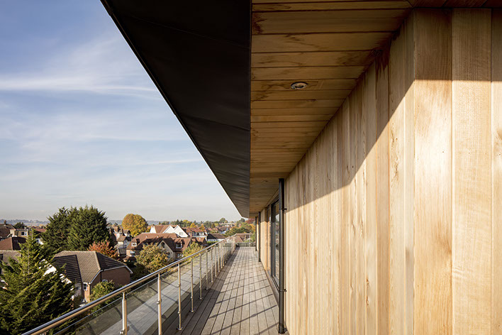 Wrap around terrace penthouse