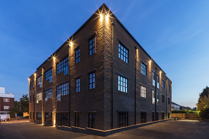 Industrial building redevelopment